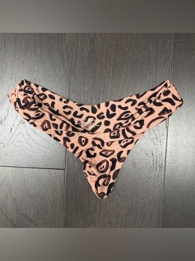 STONE FOX SWIM Leopard Tucker Bikini Bottom